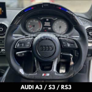 Audi A3 / S3 / RS3 Carbon Fibre Custom Steering Wheel