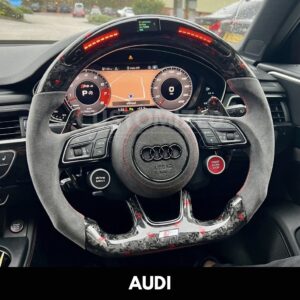 Audi Carbon Fibre Custom Steering Wheel