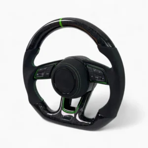 Forged   Carbon   steering wheel   -   Iconic   Edition   appropriate   for   Audi   RS3   8V   /   RS4   /   RS5