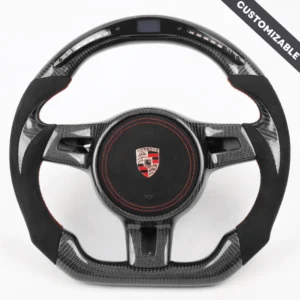 Porsche 911, Boxster, Cayman, Cayenne, and Panamera (2009-2016) Custom Carbon Fiber Steering Wheels