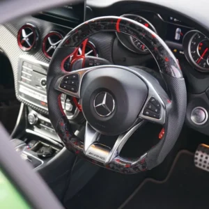 Mercedes Benz A Class W176 Facelift Custom Carbon Fibre Steering Wheel (2014 - 2018 Models)
